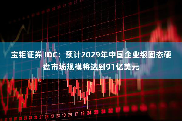 宝钜证券 IDC：预计2029年中国企业级固态硬盘市场规模将达到91亿美元