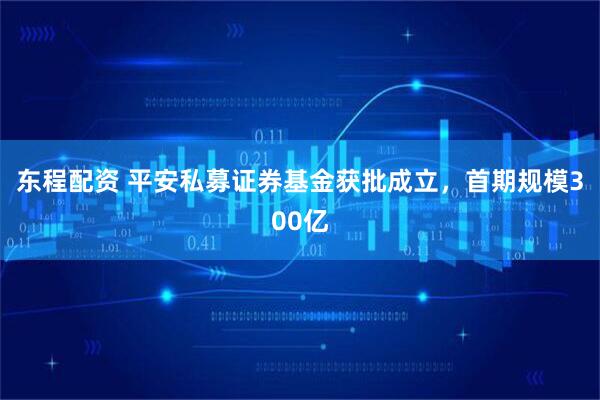 东程配资 平安私募证券基金获批成立，首期规模300亿